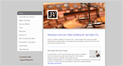 Desktop Screenshot of jvandyke.com