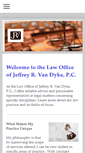 Mobile Screenshot of jvandyke.com